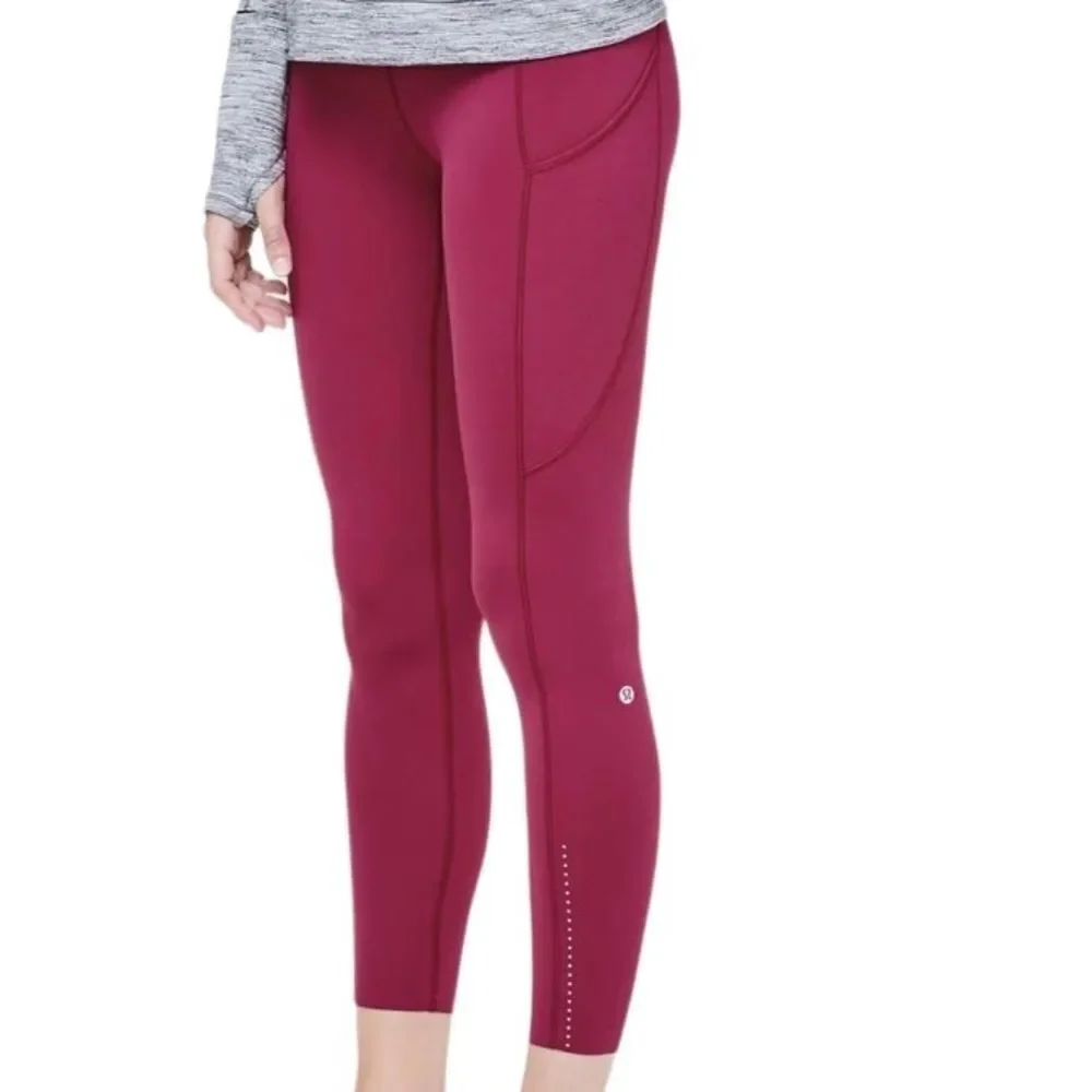 Lululemon Fast Free 7/8 Tight II Nulux 25